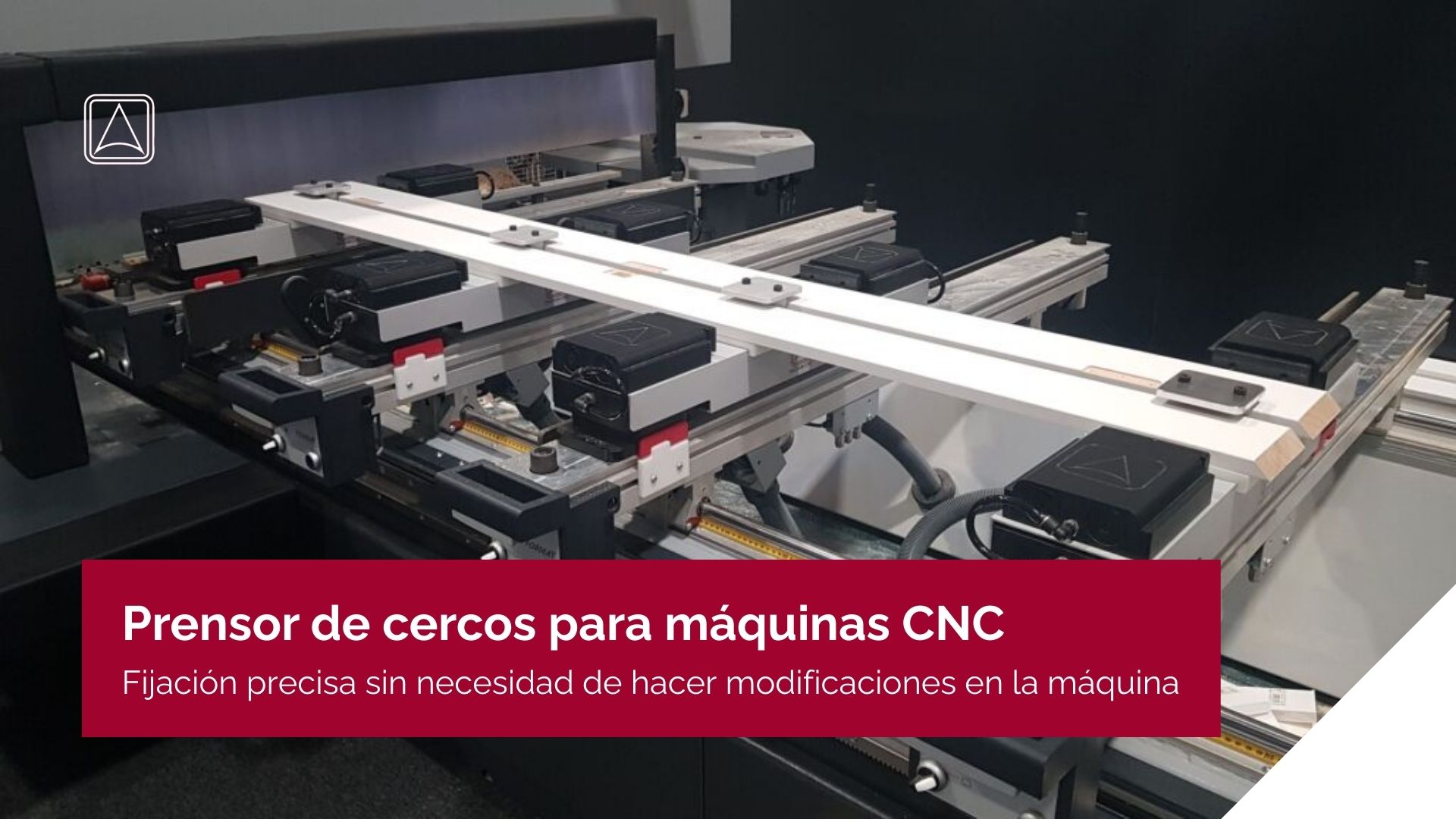 Prensor de cercos CNC Vacuum CNC para mecanizado de cercos de puerta en carpintería industrial, fijación por vacío sin modificar la máquina CNC